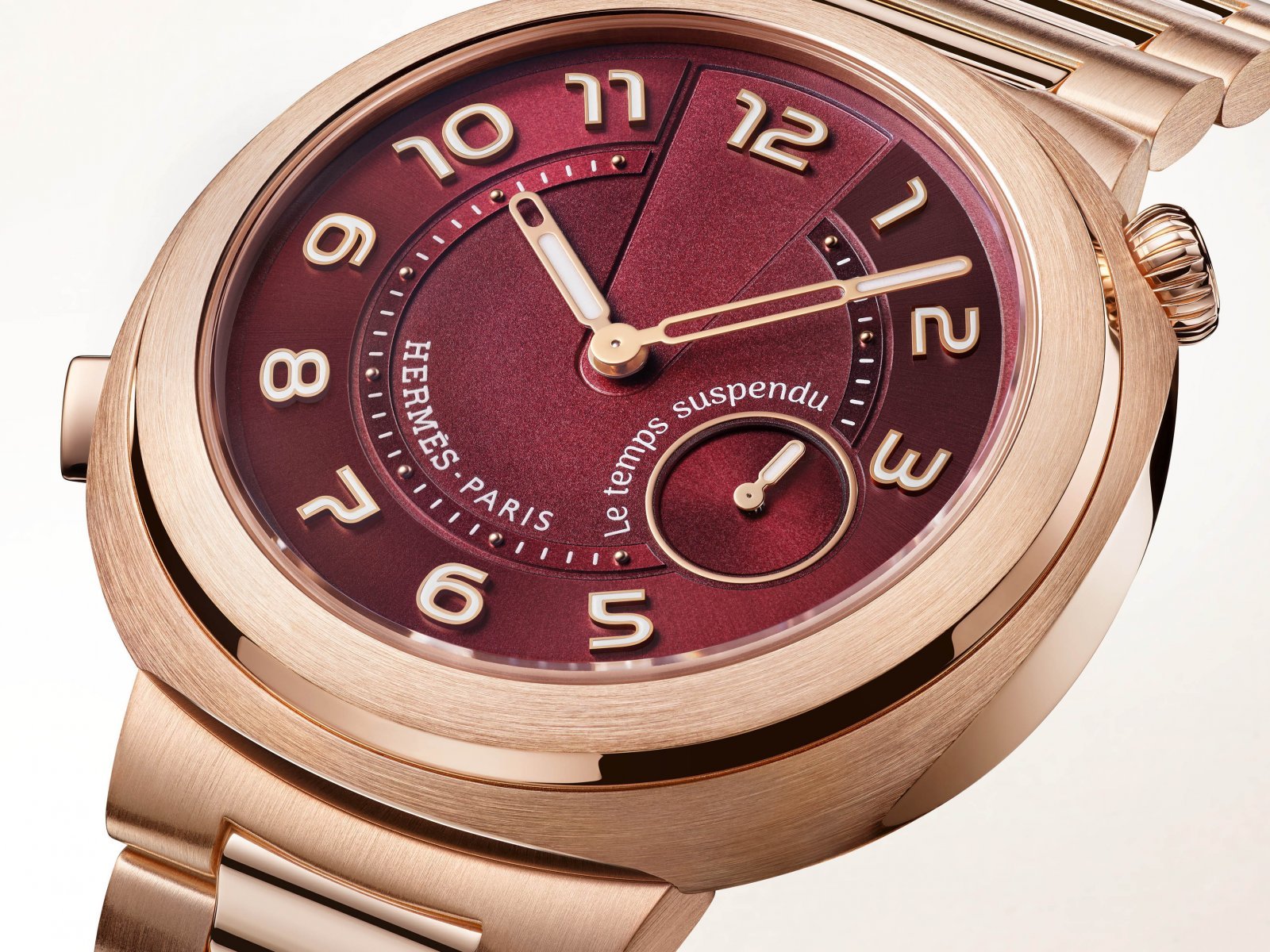 HERMES エルメス ケリー腕時計 赤 HERMES エルメス ケリーウォッチ ○Y刻印 ゴールド文字盤 クォーツ